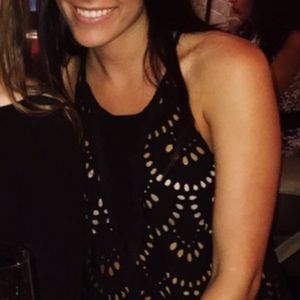 Free People Black Tank